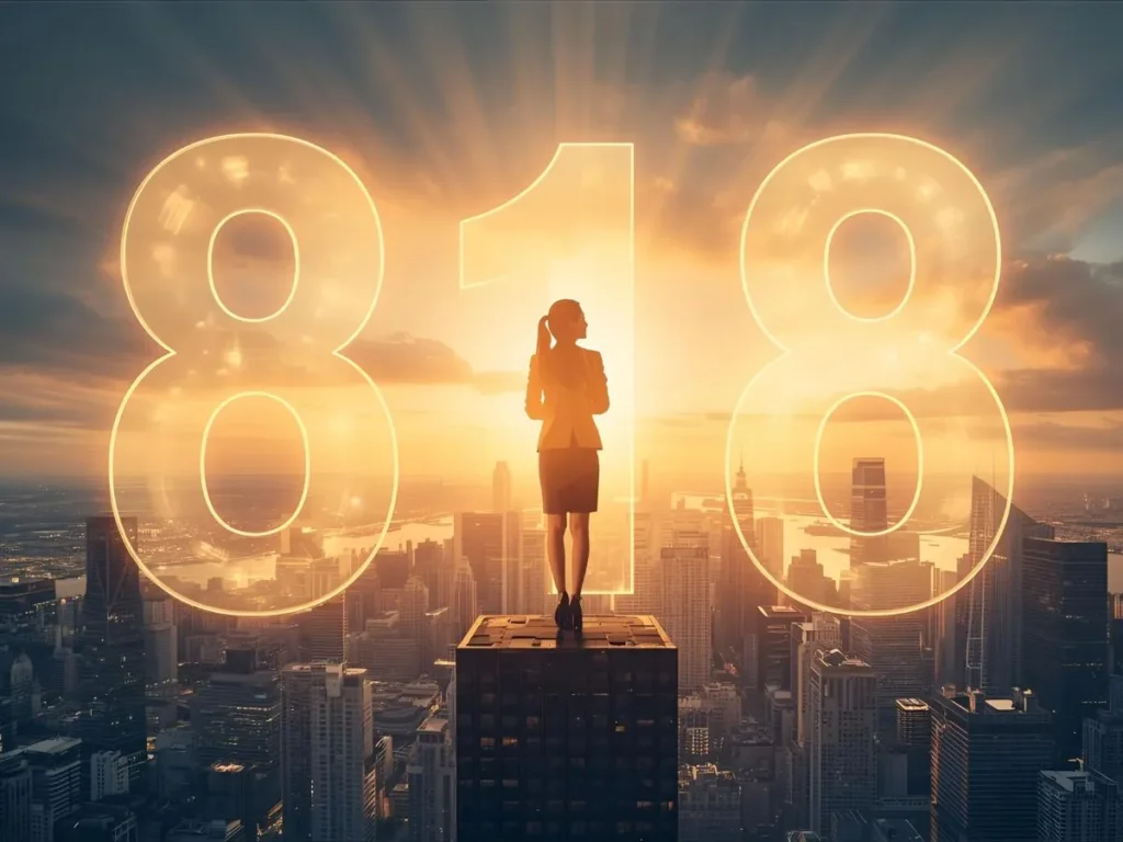 818 Angel Number Career