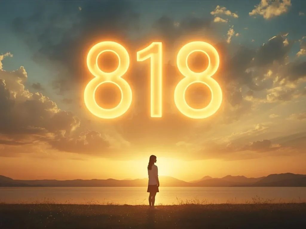 818 Angel Number When Thinking of Someone