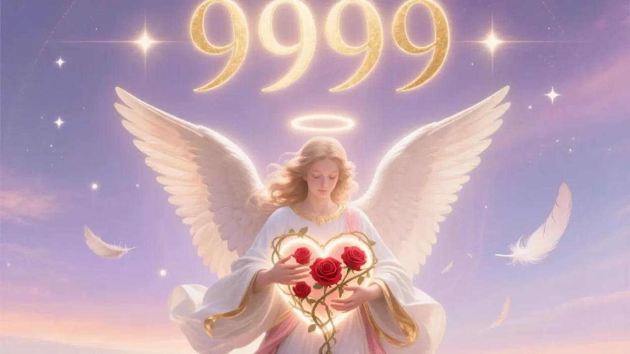 9999 angel number meaning love