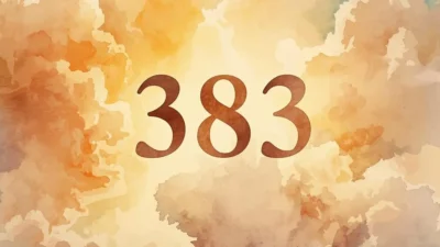 383 angel number