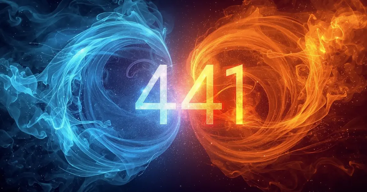 441 angel number twin flame