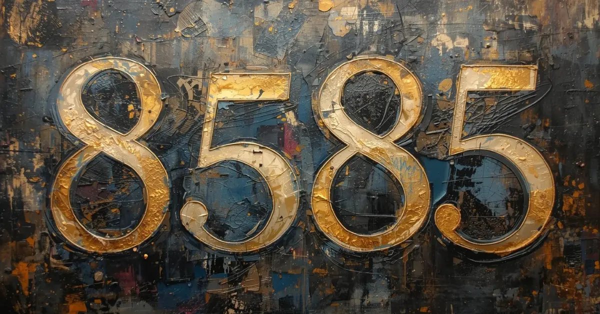8585 angel number meaning
